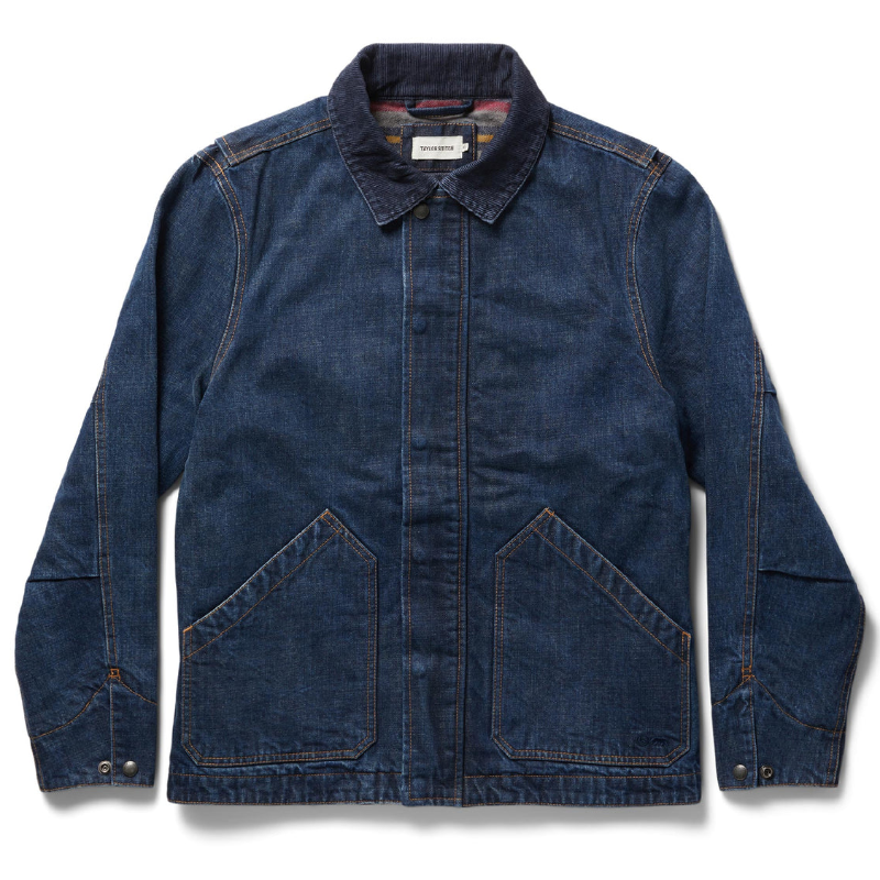 The Workhorse Jacket in Navy Denim Main Image